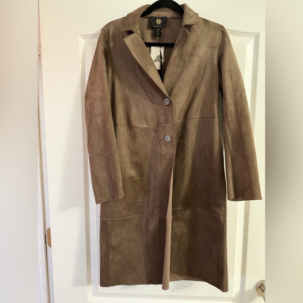 House of Harlow Suede Jacket